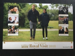 Prince Harry and Meghan 2018 . TWO Sheetlets MNH issued from New Zealand . - Picture 1 of 6