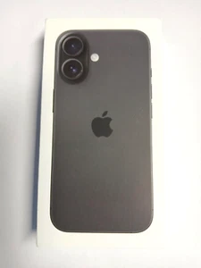 NEW, SEALED - Apple iPhone 16 - 256GB - Black - UNLOCKED - 12 months warranty - Afbeelding 1 van 5