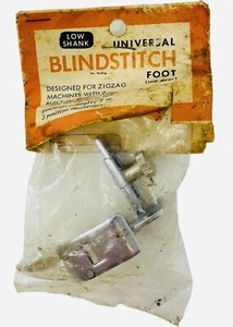 Piedino universale punto cieco gambo basso modelli zigzag integrato centrale o sinistro nuovo �� - Foto 1 di 2