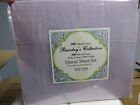 QUEEN SHEET SET 300CT 100% COTTON EXTRA DEEP BARCLAY COLLECTION LILAC BRAND NEW