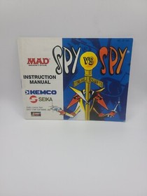 Spy vs. Spy Autentico Originale NES Nintendo Manuale Istruzioni Libretto Solo OEM