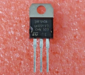 IRF540 N CHANNEL 100V 0.50Ohm 30A TO220 POWER MOSFET ST M. - Picture 1 of 1