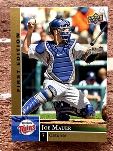 2009 Upper Deck First Edition Joe Mauer #179 - Bild 1 von 2
