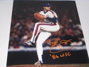 ROGER MCDOWELL METS 1986 WSC SIGNED AUTOGHRAPH PHOTO INSCR "86 WSC" COA FR SHIP - Picture 1 of 4