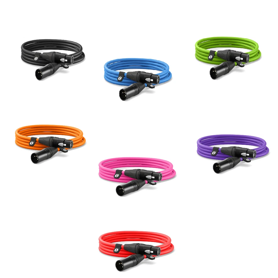Cable Rode XLR macho a XLR hembra, varios colores Foto 1 de 1