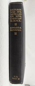 Vtg 1948 HC ~ Lectures and Articles on Christian Science ~ Edward A. Kimball - Picture 1 of 10