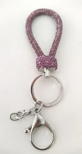 Schlüsselanhänger Anhänger Glitzer rosa - Bild 1 von 2