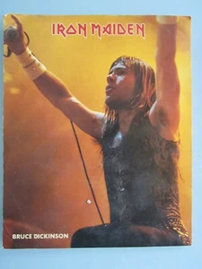 Vintage mini picture - Iron Maiden - Bruce Dickinson - 1980's - Picture 1 of 2