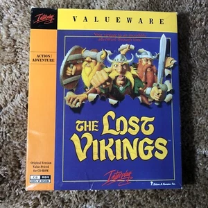 (Box Only) The Lost Vikings PC CD ROM DOS Valueware Release (Interplay, 1993) - Bild 1 von 8