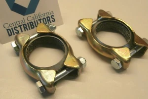 Tail Pipe Clamp Kit Pair (Set of 2) 1955-1978 VOLKSWAGEN Bug Beetle Ghia - Picture 1 of 1
