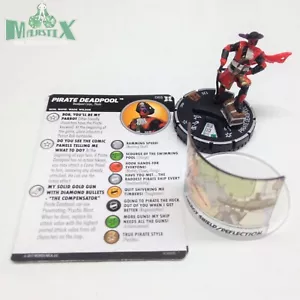 Heroclix Deadpool y X-Force conjunto Pirate Deadpool #065 Chase figura con tarjeta! - Imagen 1 de 1