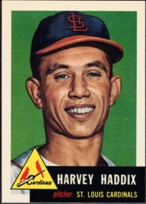 1991 Topps Archives 1953 St. Louis Cardinals #273 Harvey Haddix - Image 1 of 2