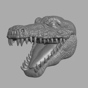 Animal Warrior Crocodile v2 Custom Kopf für Mythic Legions & andere Actionfiguren - Bild 1 von 1