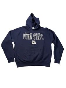 Nittany Lions Penn State Mens Blue Hoodie Size XL - Picture 1 of 8
