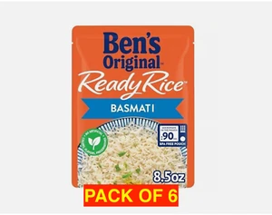 Ready Rice Basmati Rice, Easy Side Dish, 8.5 OZ Pouch (Pack of 6) - Picture 1 of 4