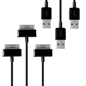 3 X USB Data Sync Charger Cable for Samsung Galaxy TAB TABLET 10.1" - Picture 1 of 2