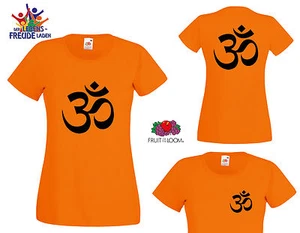 OM Symbol - T-Shirt "Lady Fit Valueweight T" - Flexdruck - Bild 1 von 5