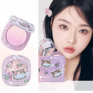 Waterproof Gradient Color Blusher Matte Finish Cream Blush Cosmetic - Picture 1 of 16