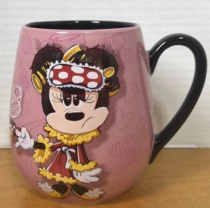 Disney Parks Minnie Mouse Morning Mug I’m Only Awake for Coffee Pink DW MW 2016 - Picture 1 of 5