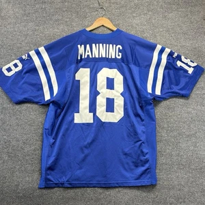 NFL Payton Manning Pro Authentic Trikot Gr. 52 Puma blau genäht Indy Colts - Bild 1 von 13