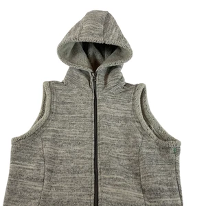 Chaleco suéter con capucha Kuhl para mujer pequeño gris con cremallera bolsillos utilitarios - Imagen 1 de 7