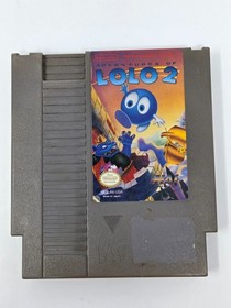 Adventures of Lolo 2 (Nintendo NES) - Cartridge Only