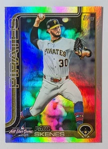 2025 Topps chrome update Paul Skenes All Star Rainbow Foil - Picture 1 of 2