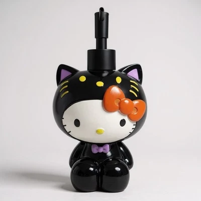 Hello Kitty Black Cat Soap Dispenser – Halloween Decor - Image 1 of 3