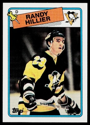 1988-89 Topps #158 Randy Hillier - Image 1 of 2