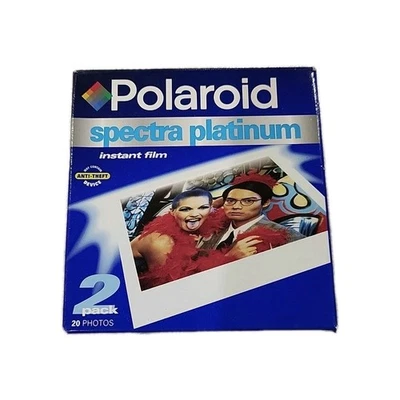 Polaroid Spectra Platinum Instant Film, Vintage, 12 Available, All Expired 02/01 - Image 1 of 4