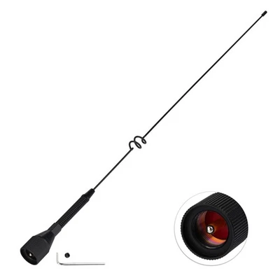 53cm Car Dual Band VHF/UHF Cellular Antenna 136-174&400-460MHz PL259 for Amateur - Image 1 of 4