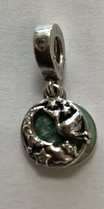 Genuine Pandora Baby Stork Twinkle Twinkle Dangle Charm - Picture 1 of 3
