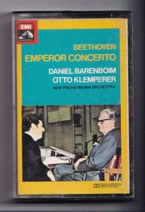 (LS228) Daniel Barenboim, Beethoven: Emperor Concerto - 1968 Cassette Tape - Picture 1 of 2