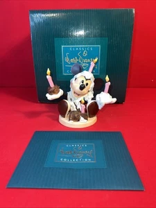 Disney Classics WDCC Mickey's Birthday Party Happy Birthday Figurine W COA & BOX - Picture 1 of 6