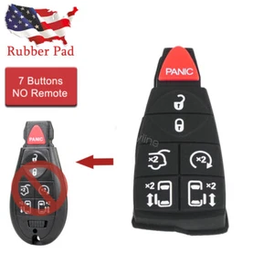 7 Button Key Rubber Pad for Chrysler Town & Country Dodge Grand Caravan IYZ-C01C - Picture 1 of 6