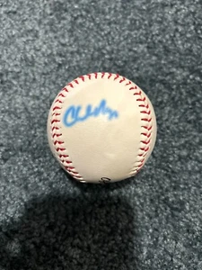 Charles Nagy Indians 3x All-Star Autographed AUTO Baseball Authentic - Picture 1 of 2