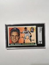 1955 Topps #117 Mel Roach SGC 7 NM