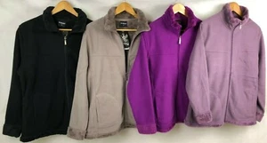 Ladies Polar Fleece Full Zip Jacket Jumper, Soft & Cosy, 6 Colors Size XS - XXL - Picture 1 of 26