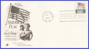 USA5 #1338D U/A ARTCRAFT FDC   Flag and White House - Picture 1 of 1