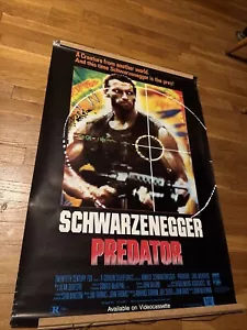 Predator (1987) Original Advance Filmplakat 27x40 gerollt Schwarzenegger - Bild 1 von 6