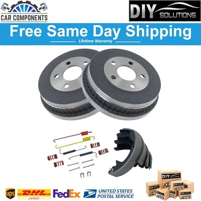 Rear Brake Drum Shoe & Hardware Kit LH RH Set for Ford Taurus Mercury Sable - Image 1 of 4
