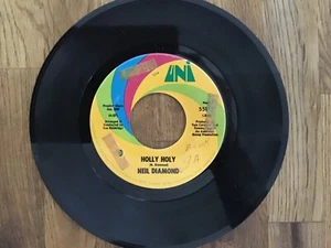 Neil Diamond - Holly Holy Hurtin You Don't Come Easy 45 RPM UNI Musik 1969 - Bild 1 von 3
