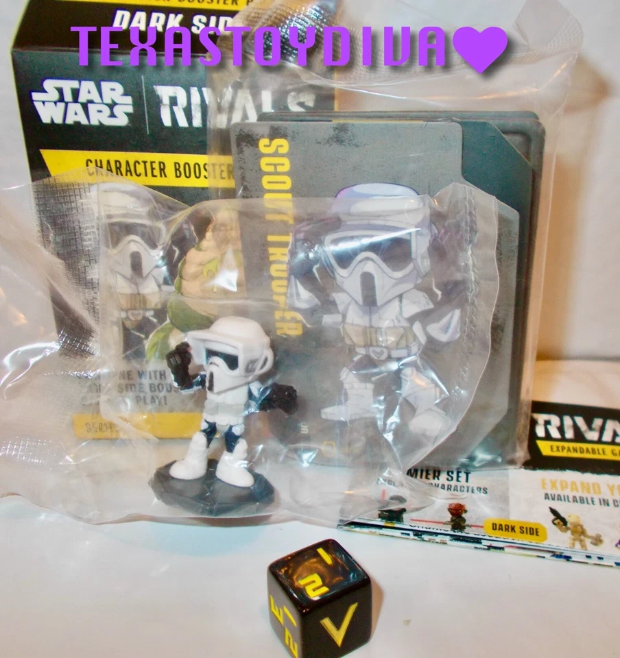 Star Wars Rivals Scout Trooper Serie 2 Booster Pack Figura Lado Oscuro**LEER** Foto 1 de 1