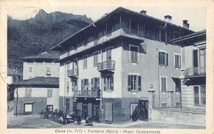 2774) CERES (TORINO) TRATTORIA ALPINA ANIMATA, VIAGGIATA NEL 1940. - Picture 1 of 1