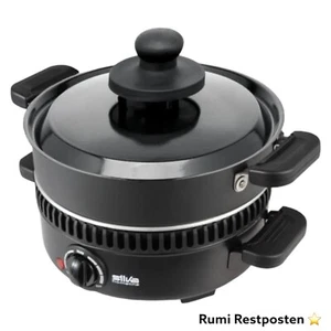 Silva PK-M 700 Multiröster - Maronibräter - Wendegussplatte - 600 Watt - schwarz - Bild 1 von 4