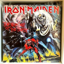The Number of the Beast Iron Maiden 1982 Vinyl Harvest Records 1st Press Metal