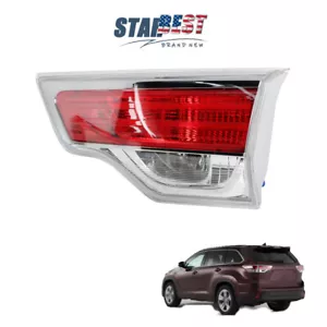 Rear RH/Passenger Red For Toyota Highlander Brake 2014-2016 Tail Light Taillight - Picture 1 of 12
