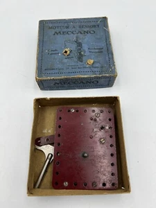 Meccano Motor A Frühling Reversible Serie 138-110 Moteur A Ressort Vintage - Bild 1 von 13