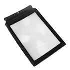 Handheld Bookmark Flat Magnifier Ultra Thin 3X Magnifying Lens Sheet for Reading