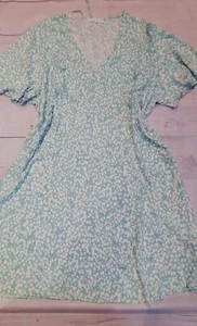 Primark beach A line fit n flare short Dress floral Size 20 Holiday mndr4 - Picture 1 of 3